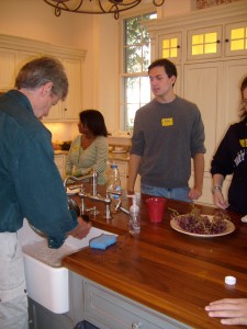 Cooking at Hayfield