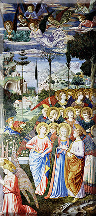 Benozzo Gozzoli: La processione dei Magi (part.)