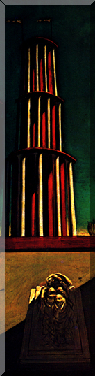 Giorgio de Chirico: Pomeriggio d'autunno (part.)