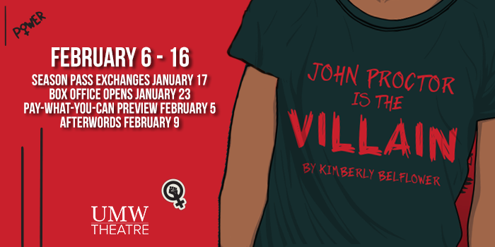 John Proctor is the Villain - Theatre and Dance