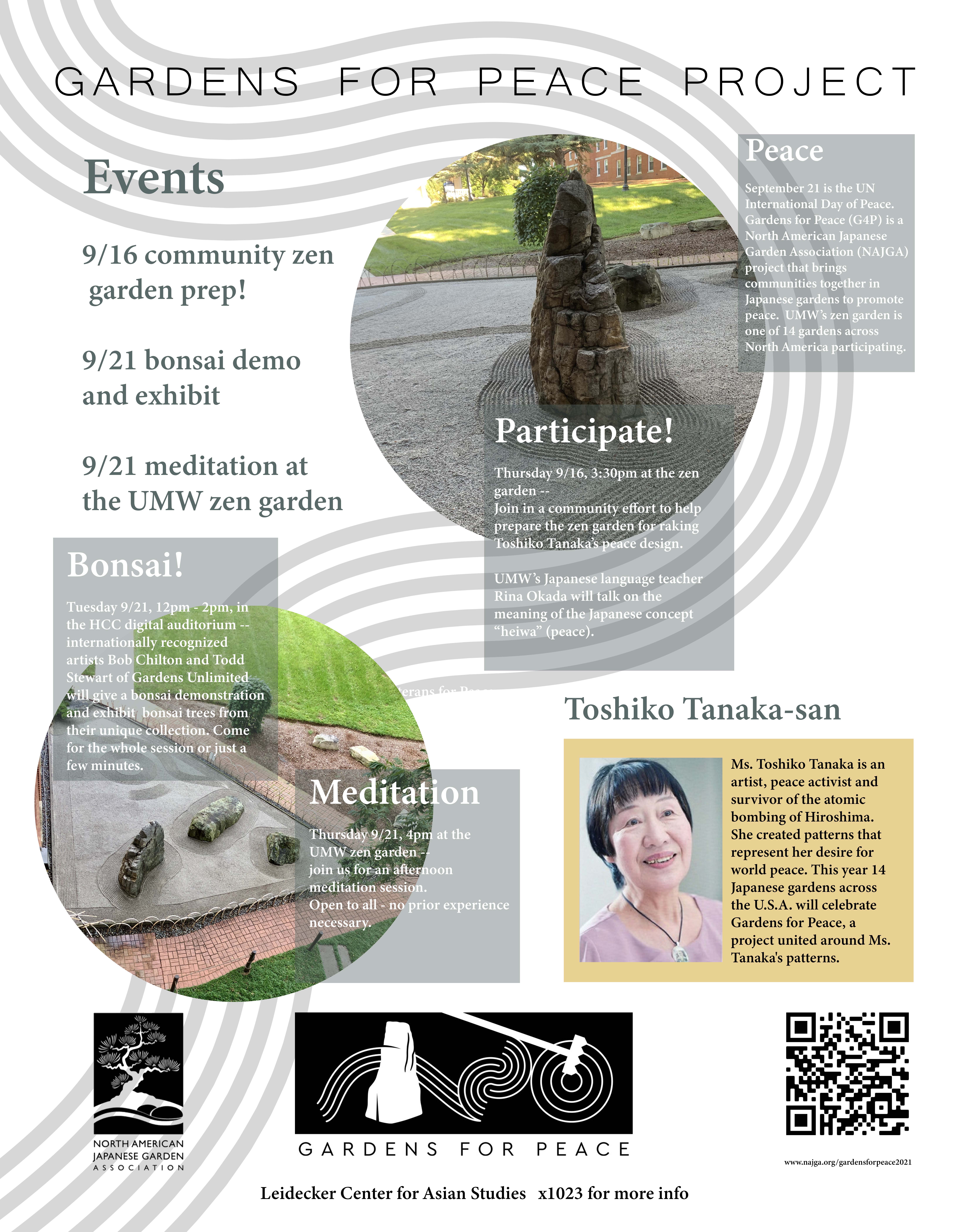 Gardens for Peace Events