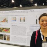 Lauren Chartier presents her research on sand-mining