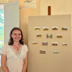 Madison Hinton presents her plein air paintings in France