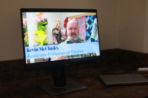 Documentary video at the RCC open house