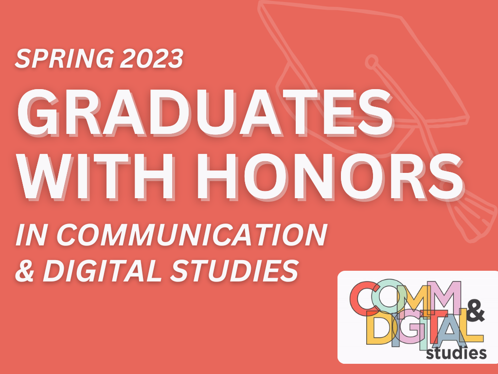 Graduates with Honors in CDS