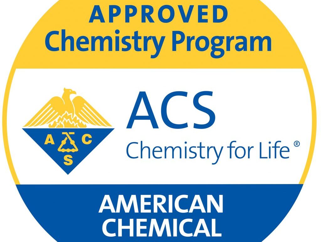 American Chemical Society Logo for Approved Chemistry Programs.