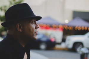Afro-American Man with hat