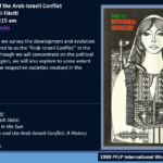 HIST 385: History of the Arab-Israeli Conflict (Al-Tikriti)