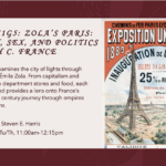 HIST 471-G5 Zola's Paris (Harris)