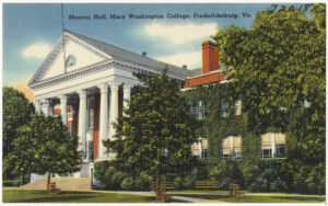 Postcard of Monroe Hall, 1930-1945