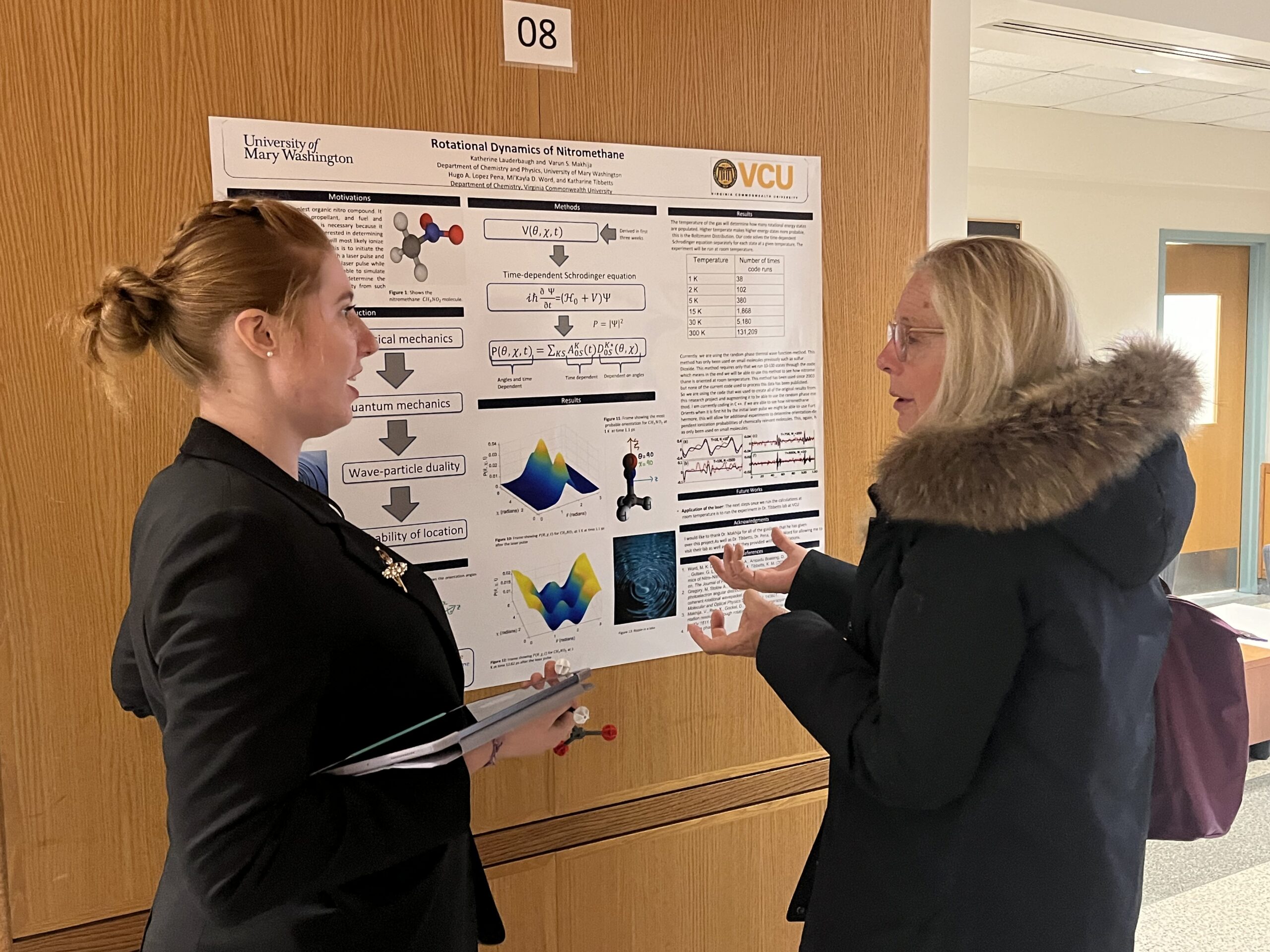 UMW student presents at Fall Research Symposium