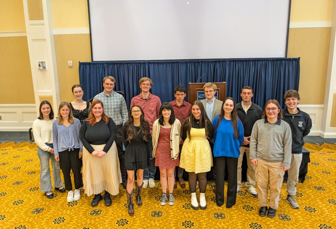 2025 members of UMW's chapter of  Pi Sigma Alpha